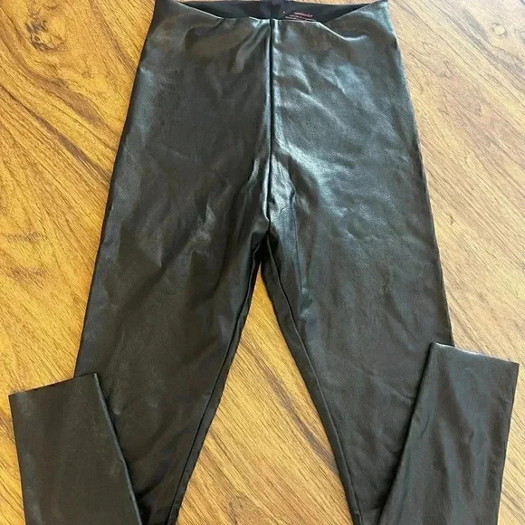 Commando Faux Leather 7/8" Leggings-Sz L - Picture 1 of 3